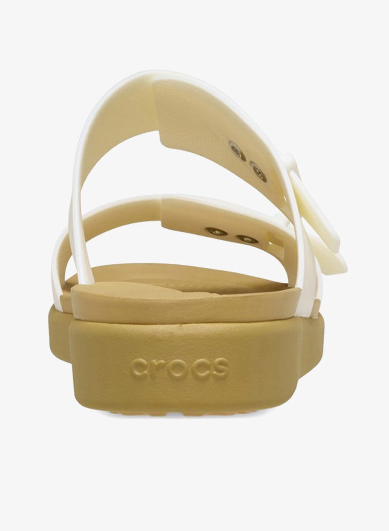 crocs Brooklyn Buckle Flat Sandals - Image 4